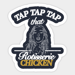 Rotisserie Chicken Sticker